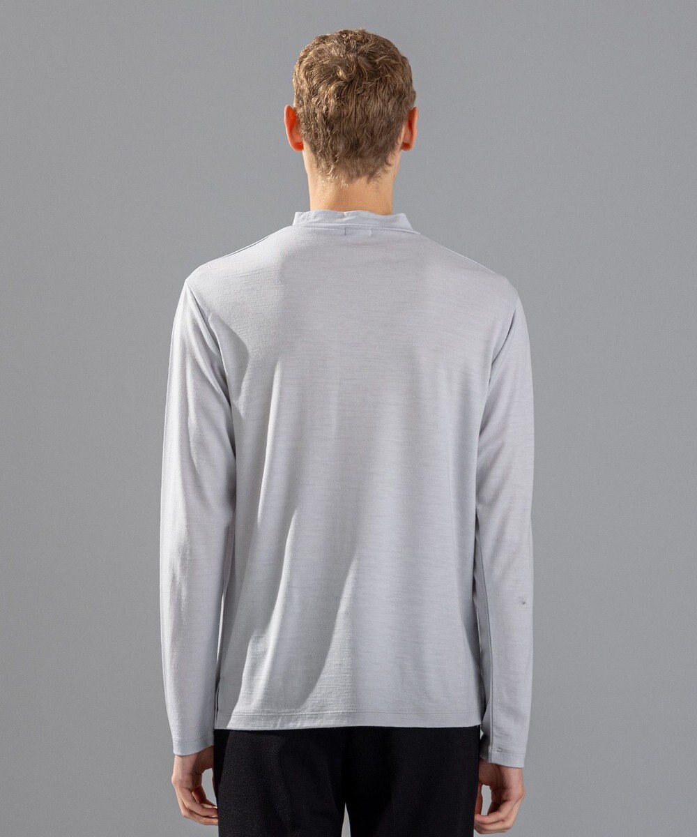 JOSEPH HOMME クリアウールジャージー　モックネック 