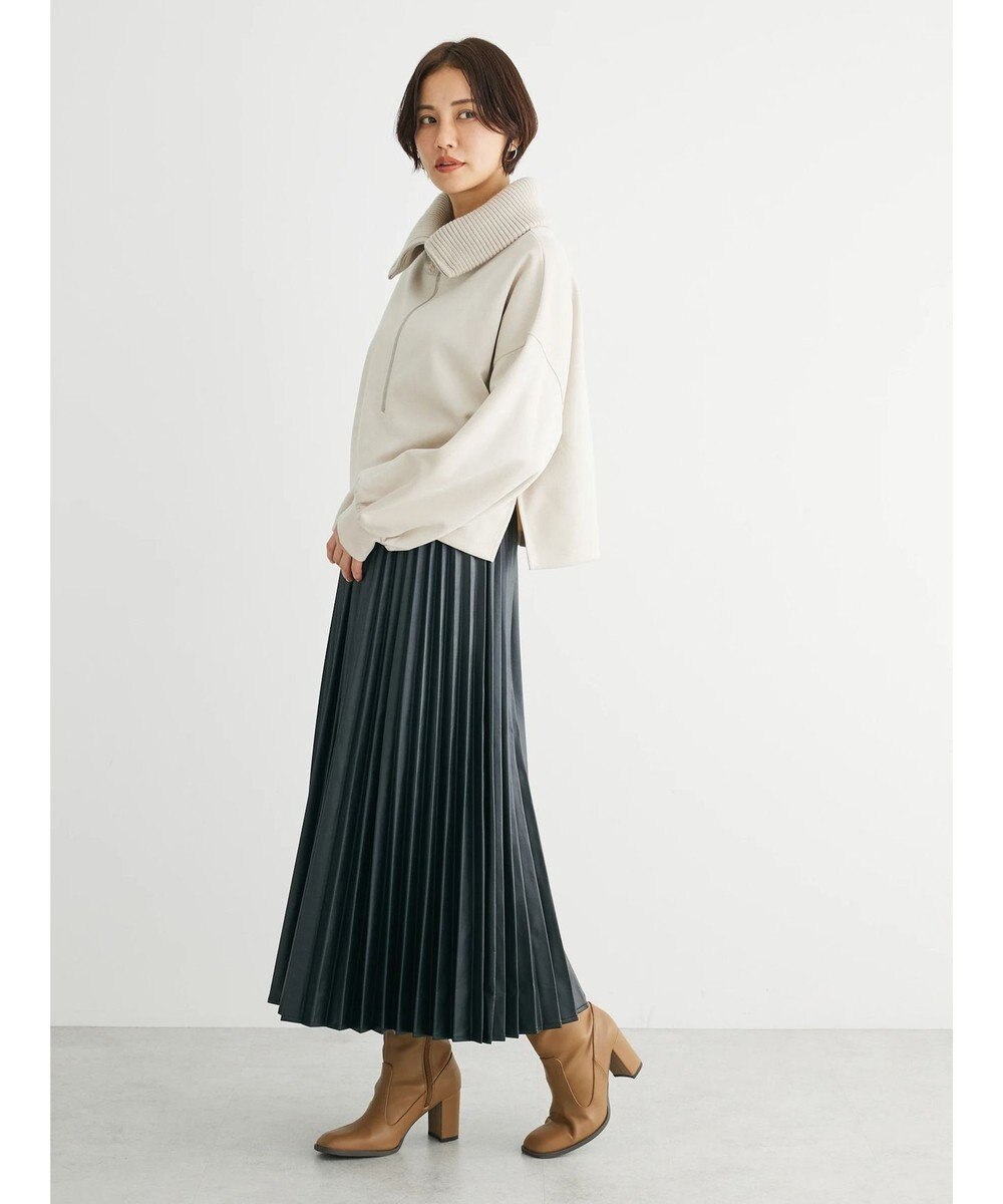 Green Parks ・ＥＬＥＮＣＡＲＥ　ＤＵＥ　スエードポンチハーフＺＩＰ 