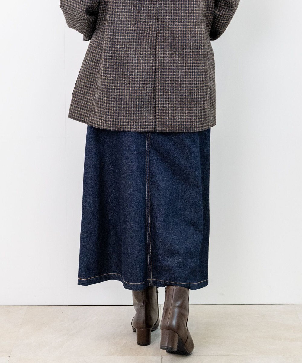 caqu FS 4/5丈 デニムスカート 