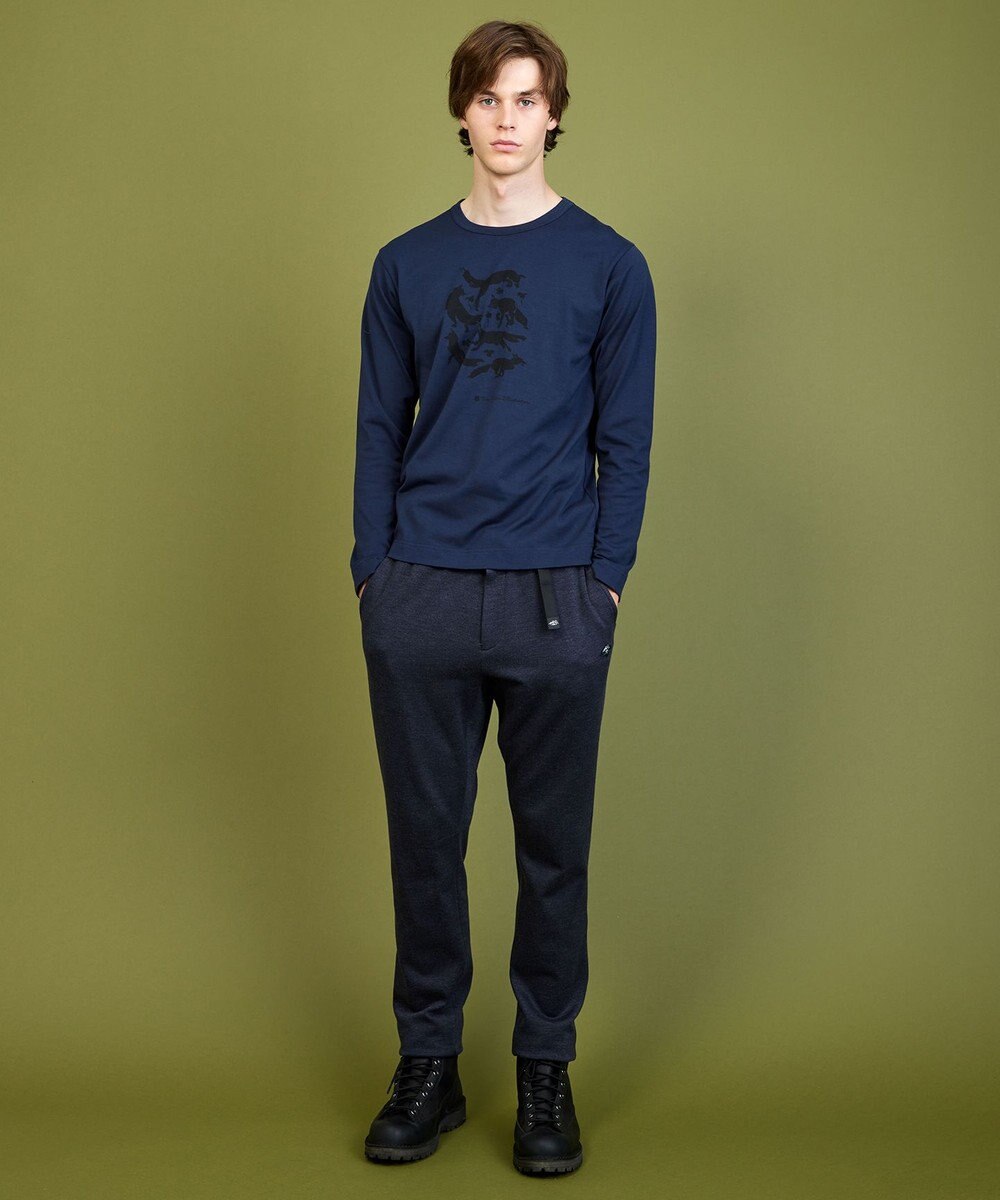 JOSEPH ABBOUD MOUNTAIN 【テーム・ヤルビー コラボ・サスティナブル】ビオグレース天竺 Tシャツ 