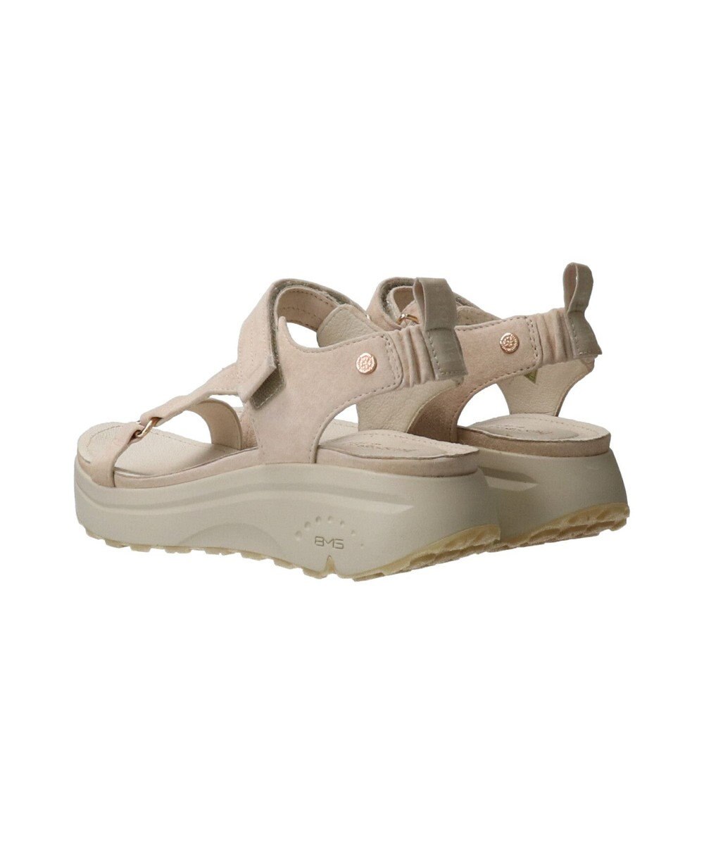 INTER-CHAUSSURES 【BUSSOLA】厚底アンクルストラップサンダル 