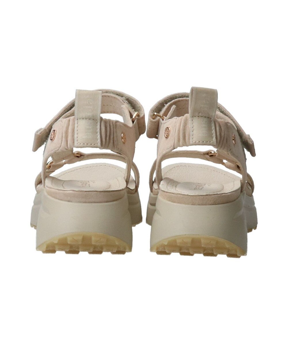 INTER-CHAUSSURES 【BUSSOLA】厚底アンクルストラップサンダル 