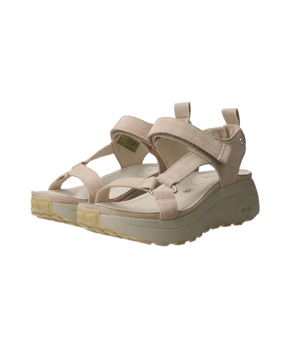 INTER-CHAUSSURES 【BUSSOLA】厚底アンクルストラップサンダル 