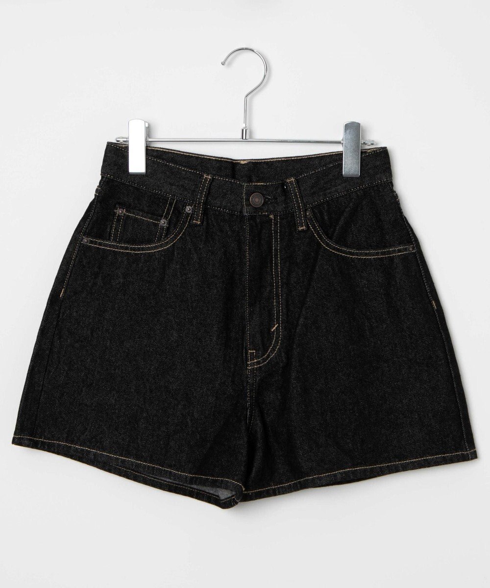 WEGO 台形デニムショートパンツ 