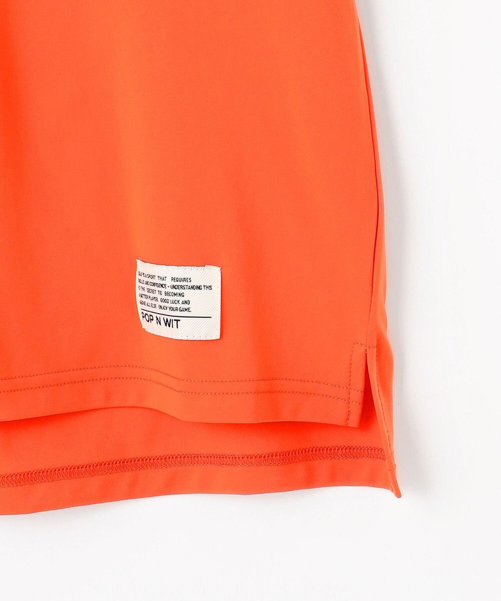 PW CIRCULUS 【吸水速乾 / UV遮蔽率96.3% UVカット / ストレッチ】【WOMEN】ポケットモックT ゴルフウェア レディース 