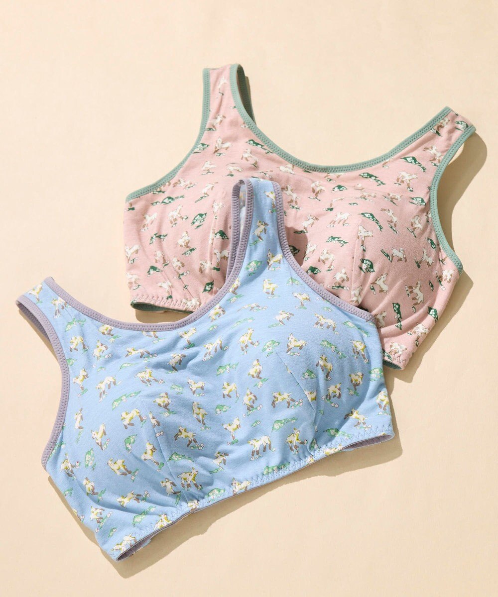 une nana cool ナイトアップブラ MADE WITH LIBERTY FABRIC 