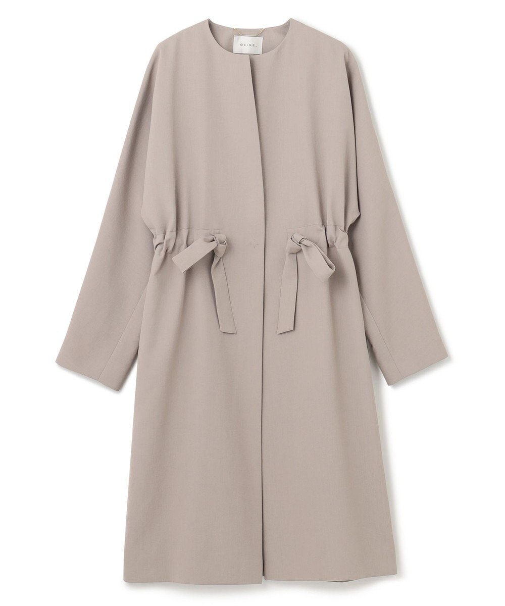 BEIGE， MARIE / ノーカラーコート 