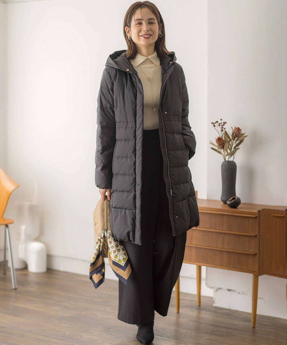 組曲 【前後着用・手洗い可】ELENAスパンコール襟デザイン ニット 