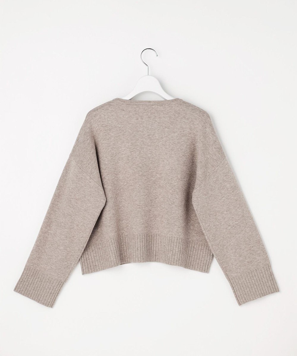 ANY SIS リブポイント ニット 