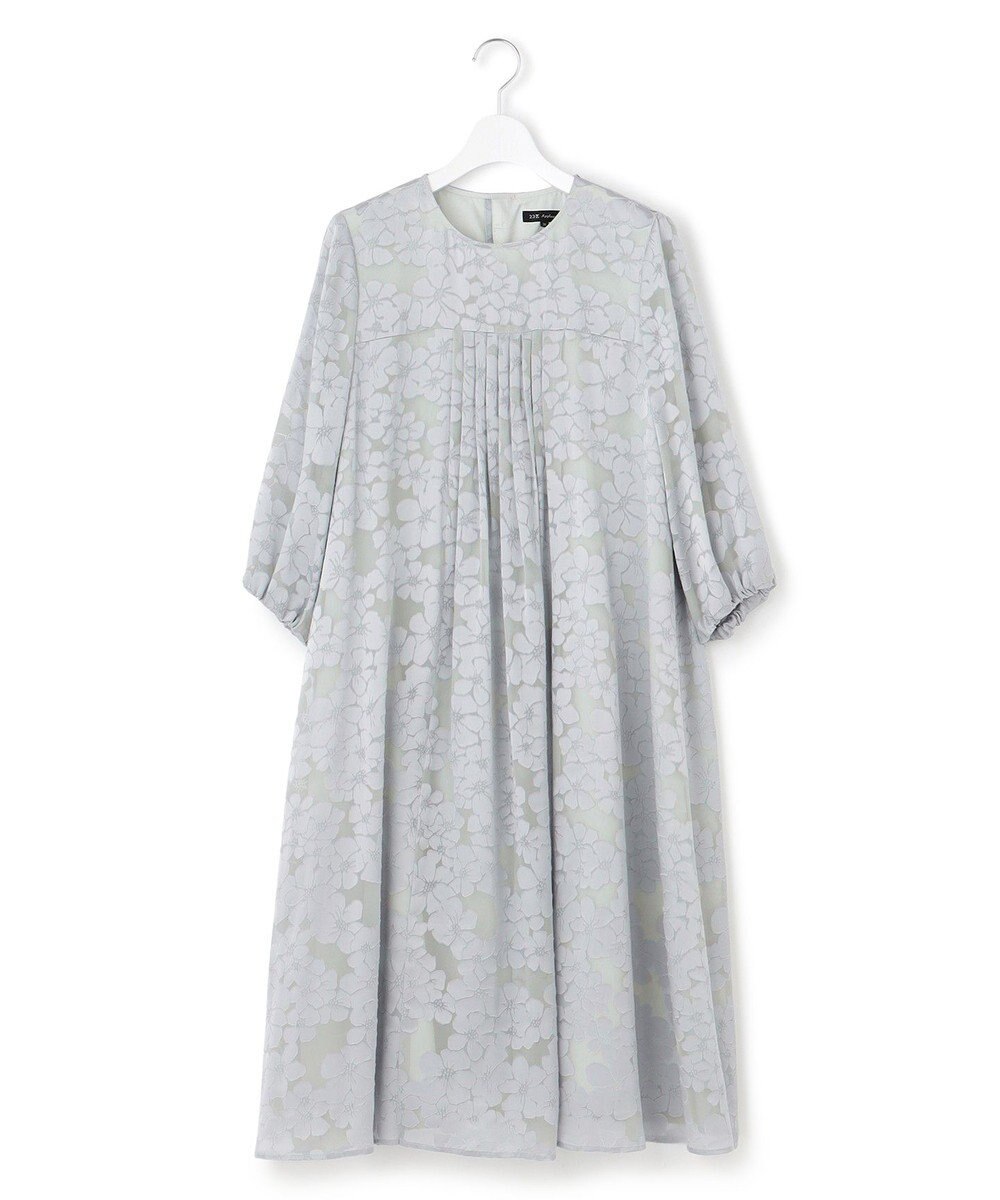 23区 L 【APPLAUDIR】フラワーサテンオパール ドレス 