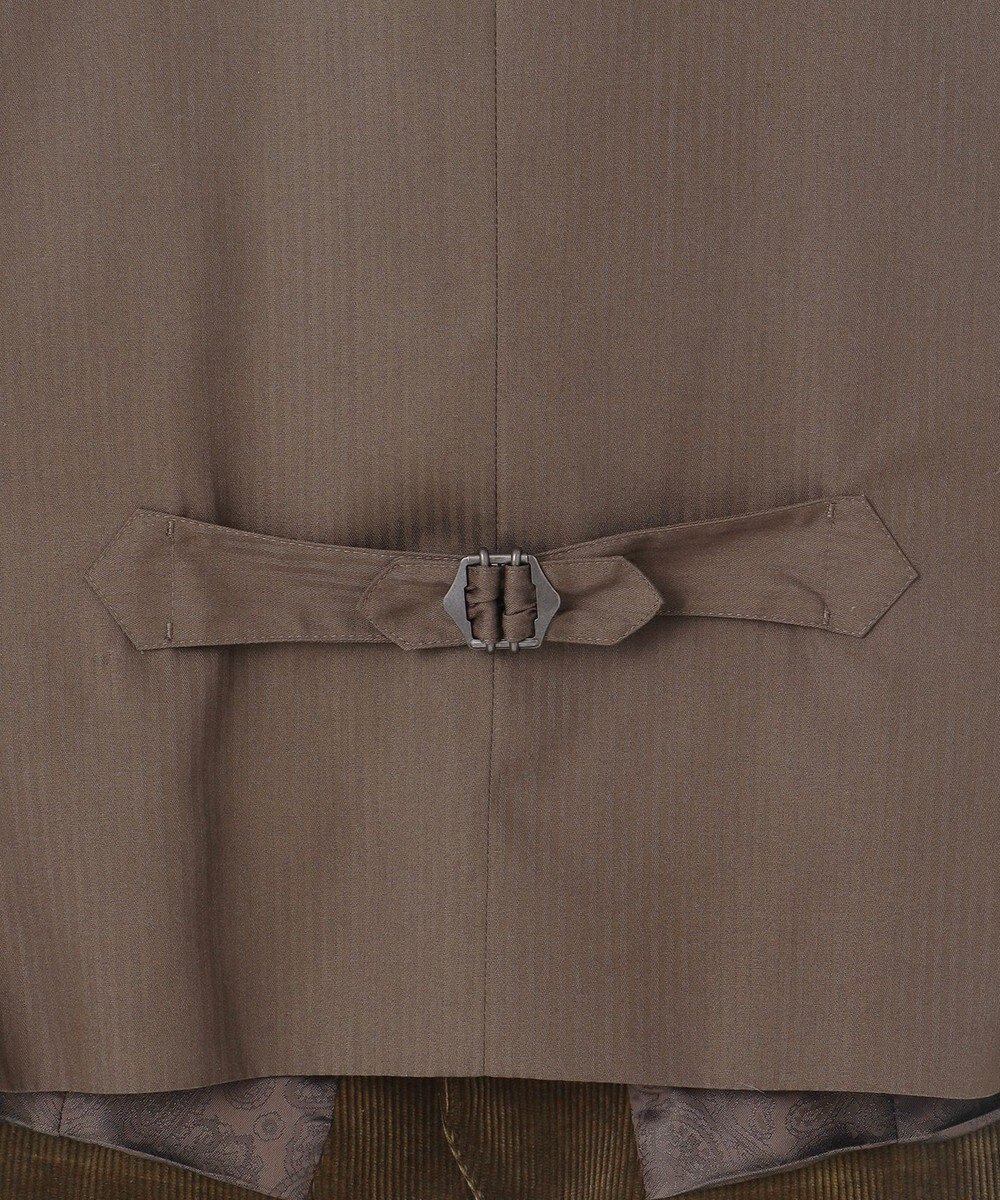 JOSEPH ABBOUD 【遠州産素材/オーガニックコットン】ソフトコーデュロイ ベスト 