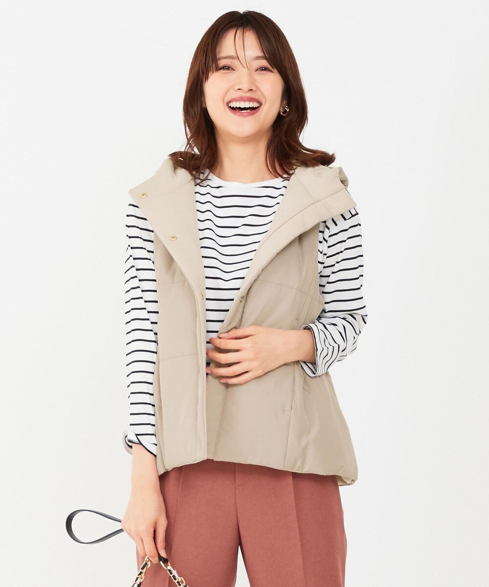 ANY SIS S 【2WAY】フェミニンペプラムパデット ベスト 