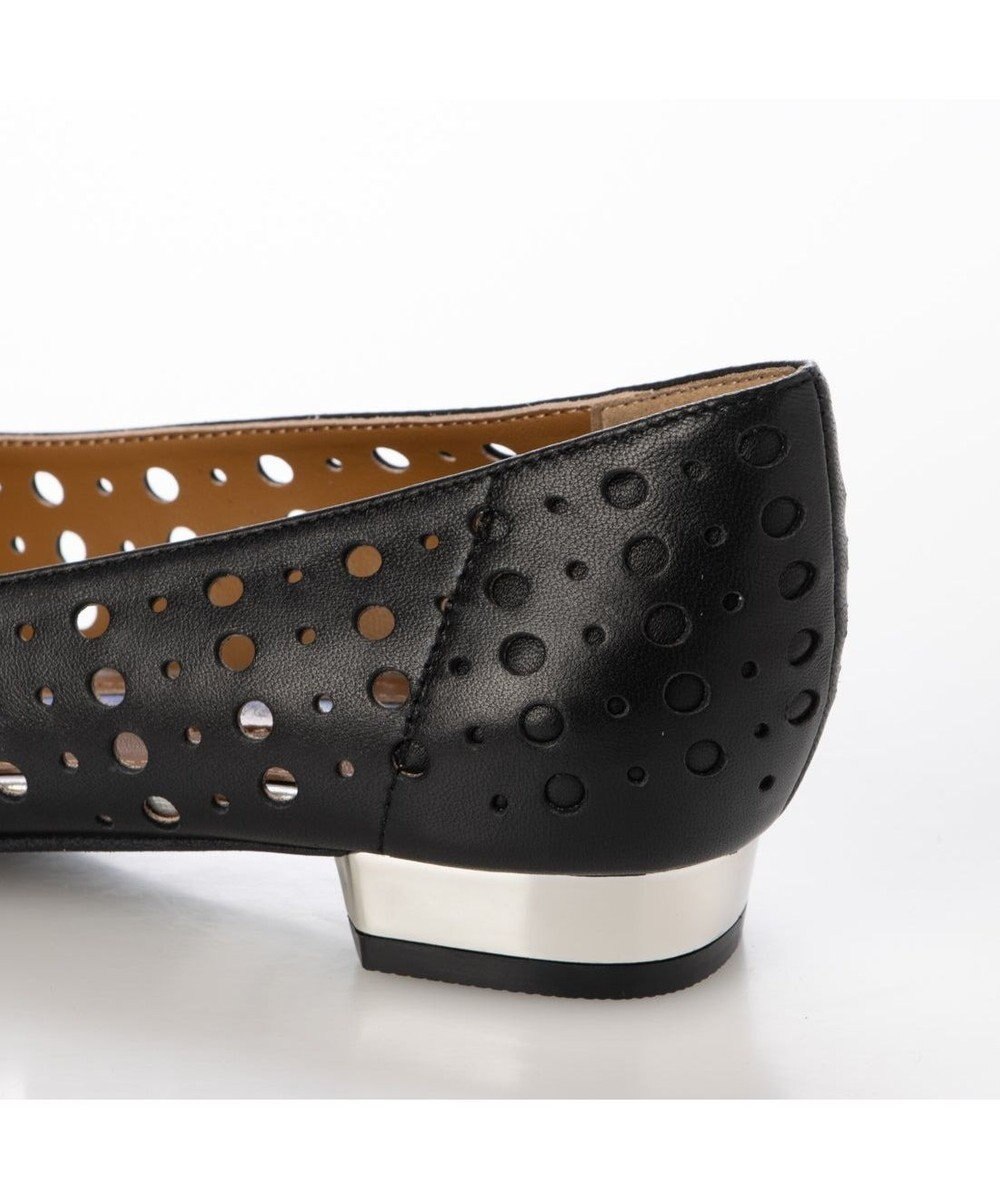 MODE ET JACOMO <MODE ET JACOMO>柔らかパンチングフラットパンプス 