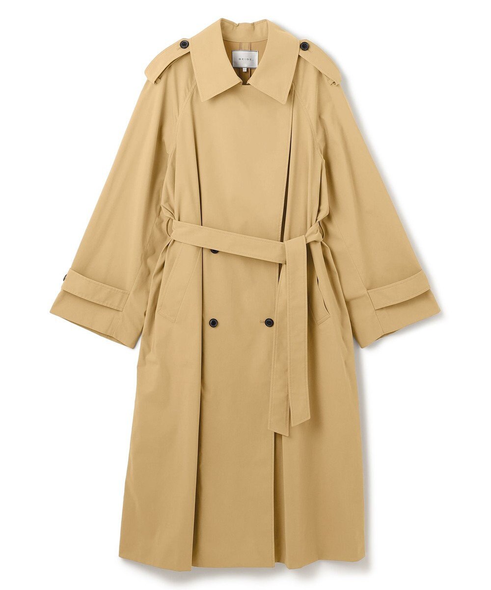 BEIGE， IBERIS / オーバーサイズトレンチコート 