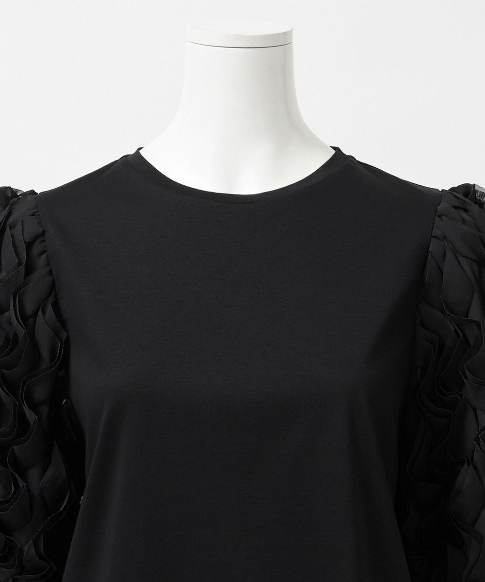 23区 S 【GOLD LABEL】エンブロイダリー コンビ TEE 