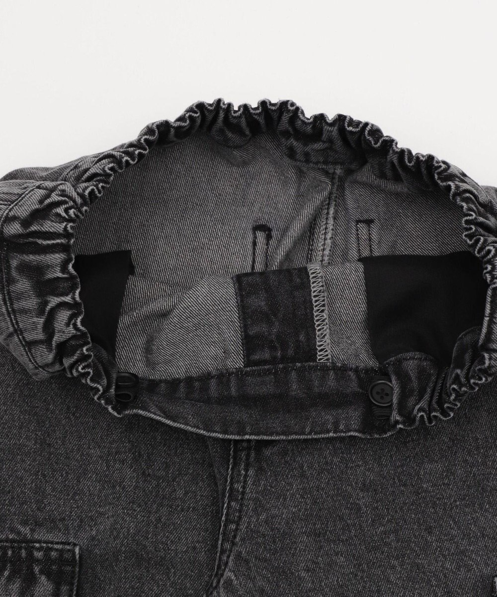 WEGO 【KIDS/150cm/160cm/ウエストゴム】デニムイージーカーゴパンツ（JUNIOR） 