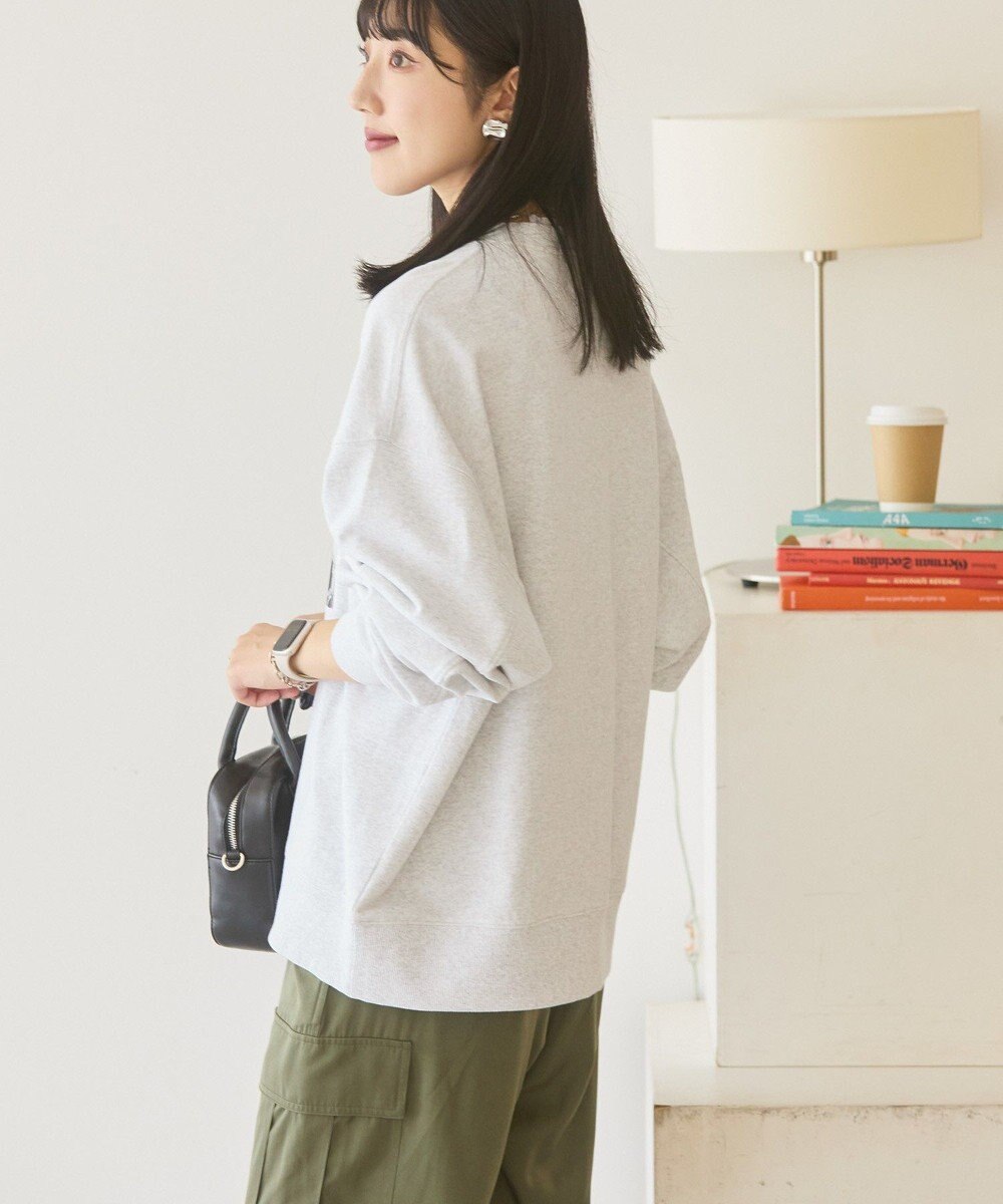 AMERICAN HOLIC ハンドストロークフォト裏毛プルオーバー 