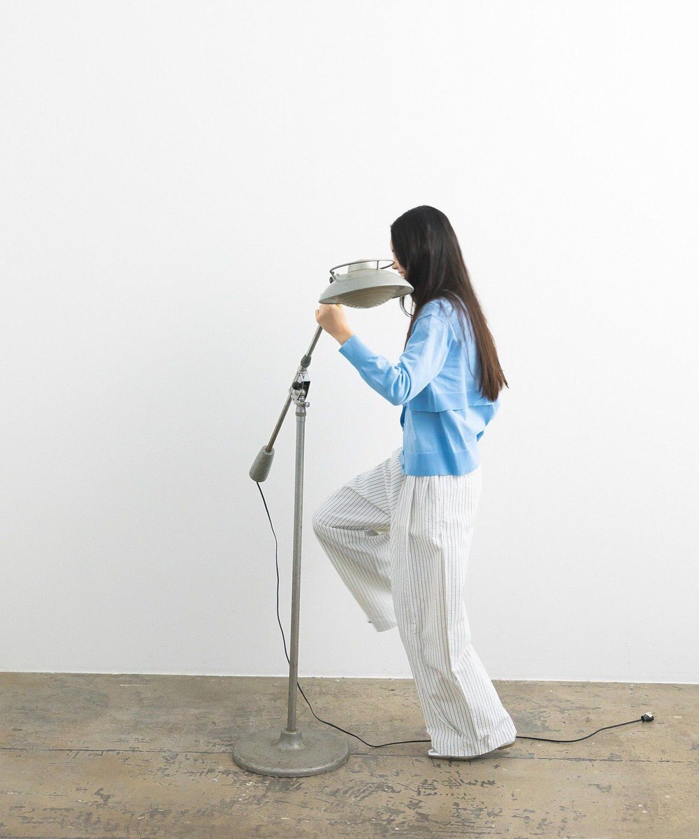 CRAFT STANDARD BOUTIQUE ベルトデザインワイドパンツ 