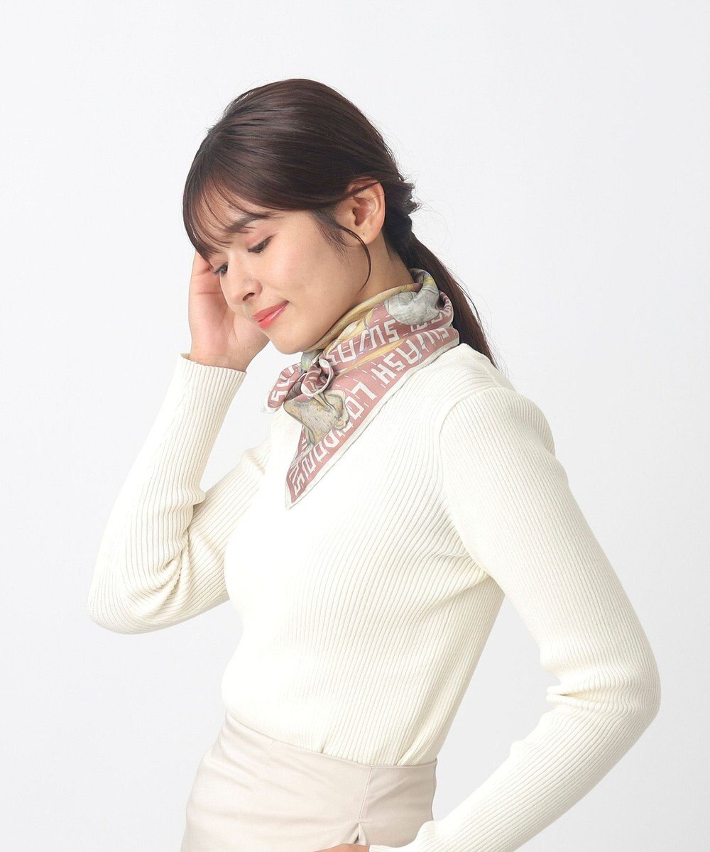 MOONBAT SWASH LONDON 大判シルクツイルスカーフ Trifle 68×68cm 日本製 