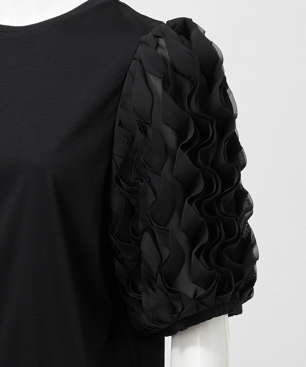 23区 S 【GOLD LABEL】エンブロイダリー コンビ TEE 