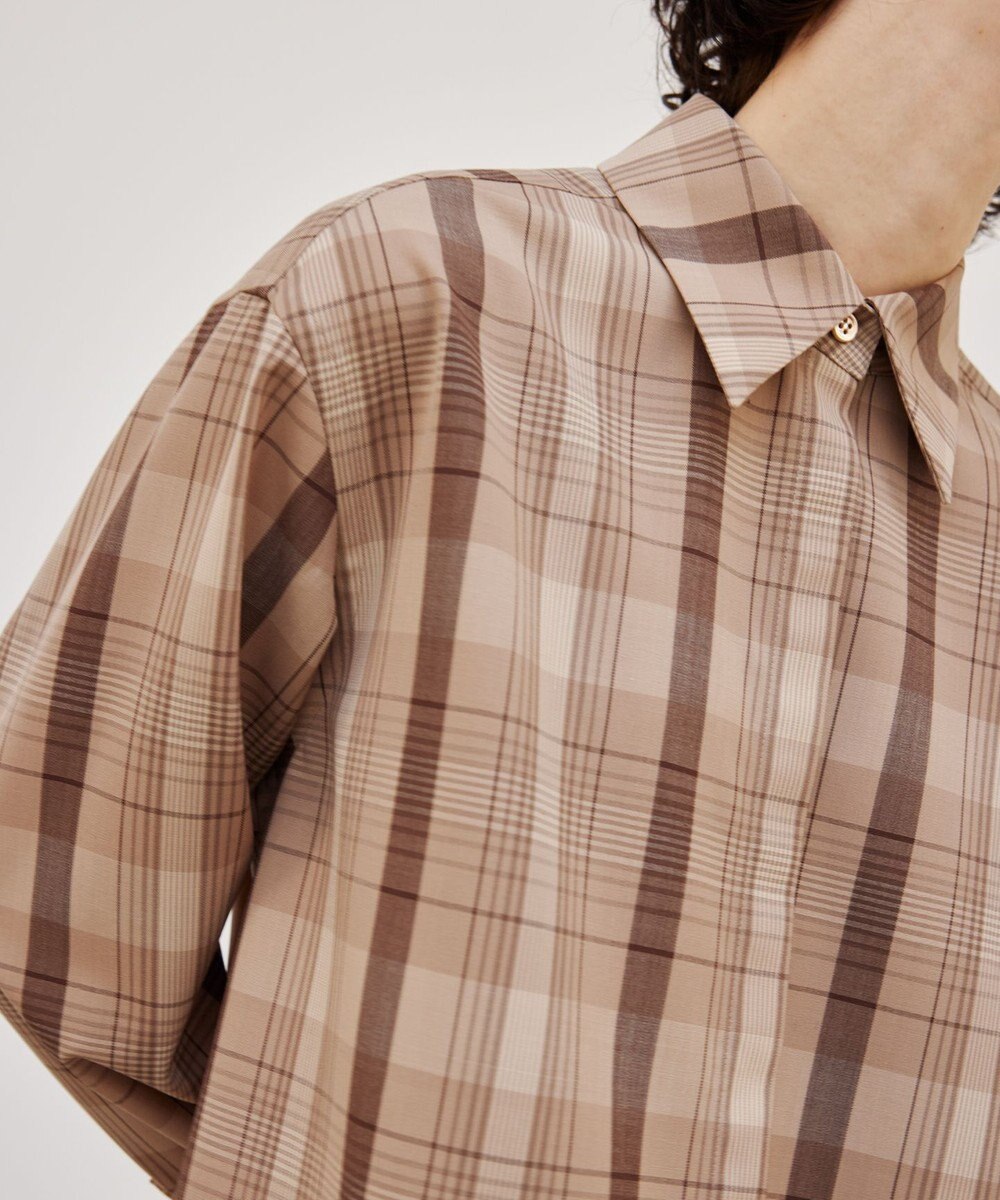 BEIGE， 【FUDGE 11月号掲載】ARUMS / チェックシャツ 