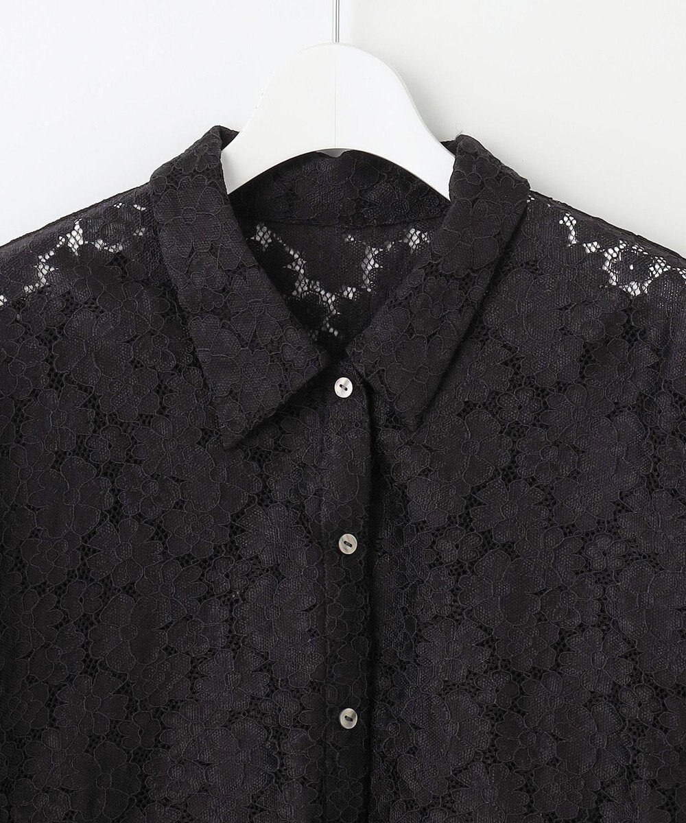 Feroux 【洗える】レース ブラウス 