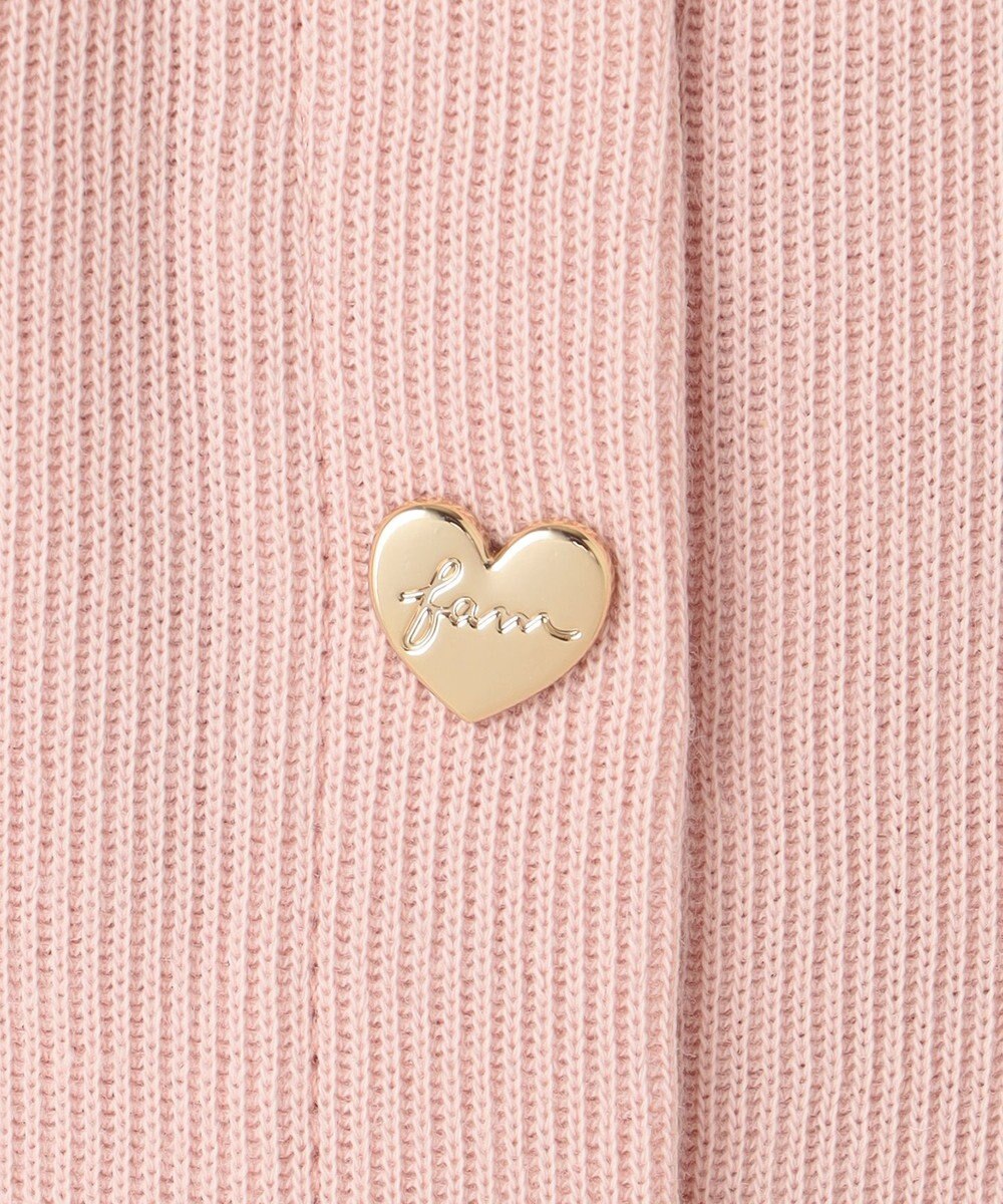 ANY KIDS スナップボタン フレンチ カーディガン 