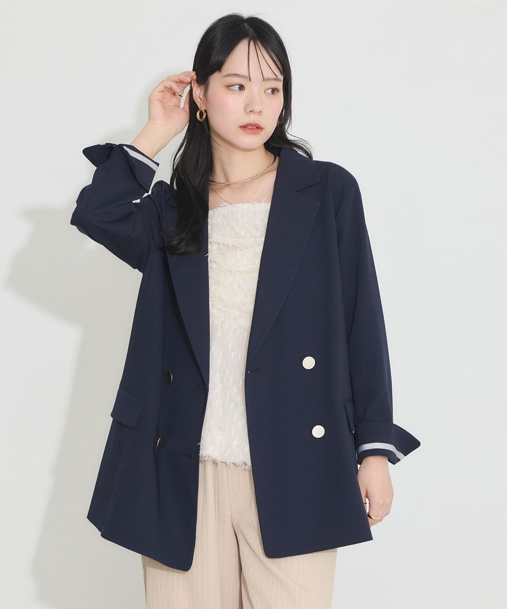 earth music&ecology ダブルテーラードジャケット 