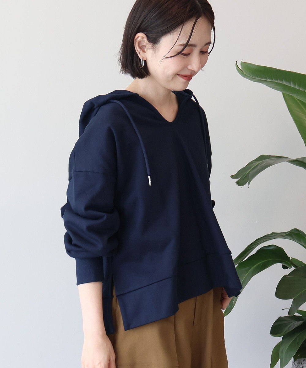 AMERICAN HOLIC スキッパー裏毛パーカー 