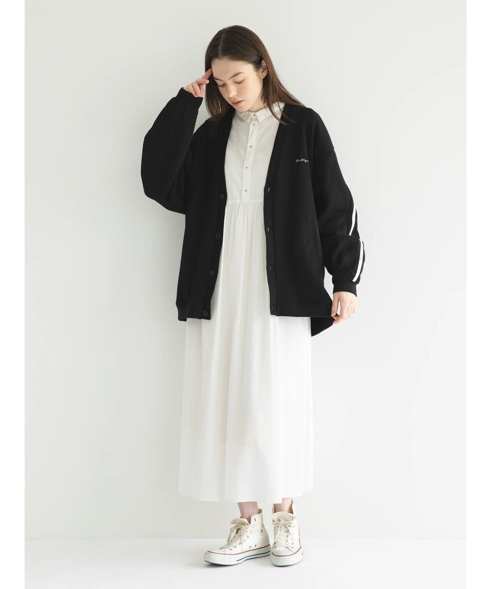 CRAFT STANDARD BOUTIQUE 【リサイクル】ラインカーディガン 