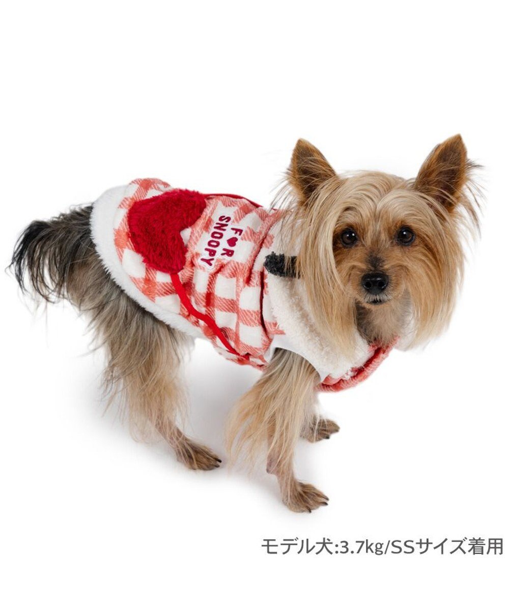 PET PARADISE スヌーピー ハートボアベスト《レッド》小型犬 
