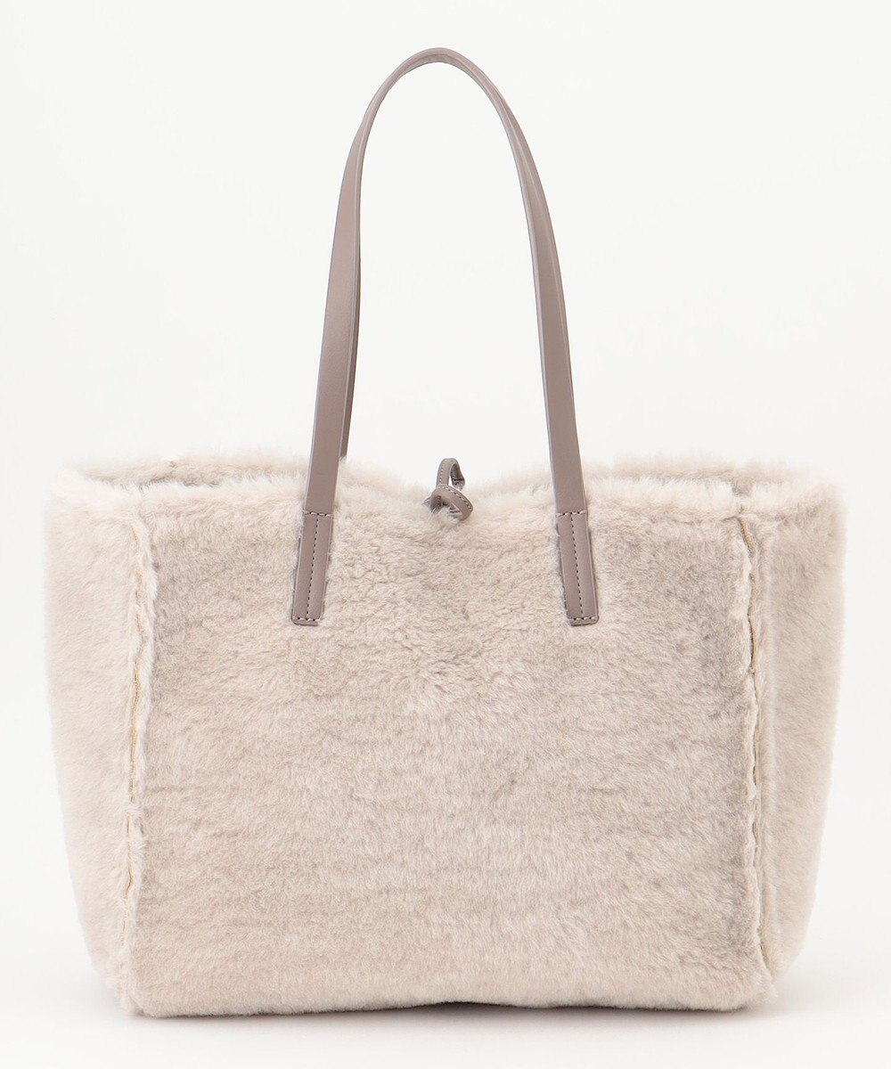 自由区 ムートンリバーシブルトート バッグ 