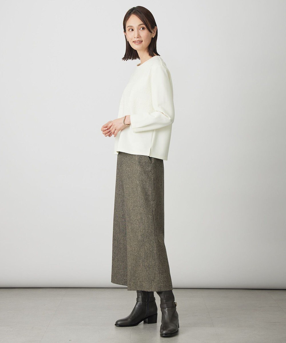 J.PRESS LADIES S アモーレポンチ レース カットソー 
