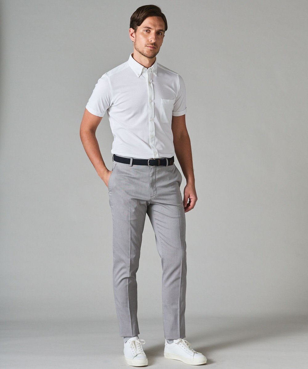 GOTAIRIKU ウエストアジャスター/折り目加工/吸汗速乾/洗える【ビジネス対応】クールマックスパンツ（24年モデル） 