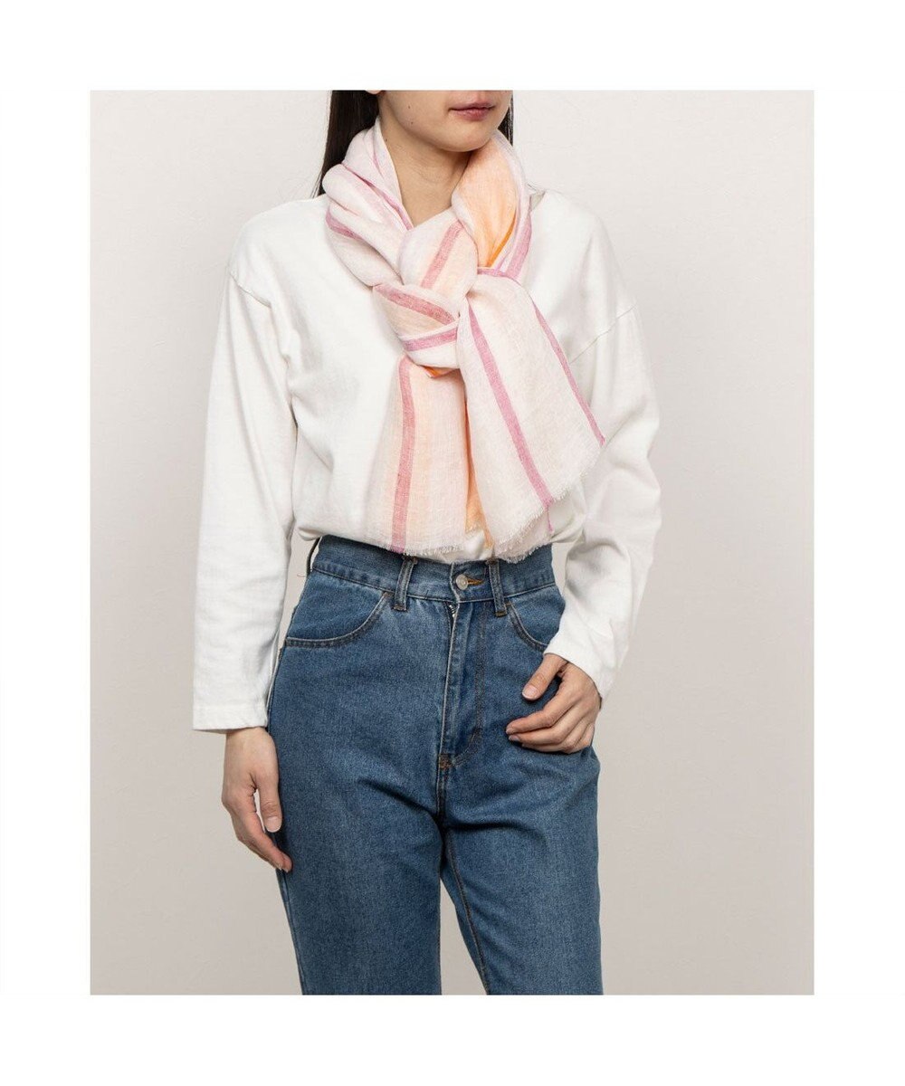 UNBILLION カカトゥ kakatoo / ストライプリネンストール 