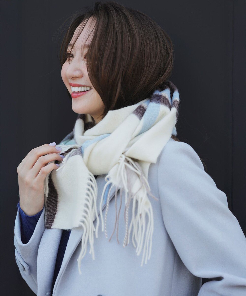 ANY SIS ウールニュアンス ストール 