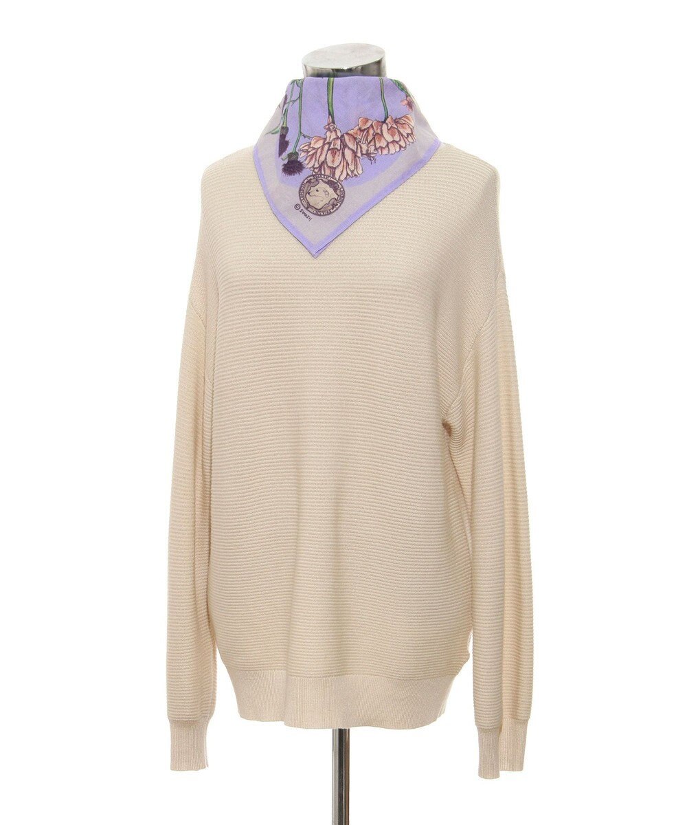 MOONBAT SWASH LONDON フラワープリント コットン スカーフ 