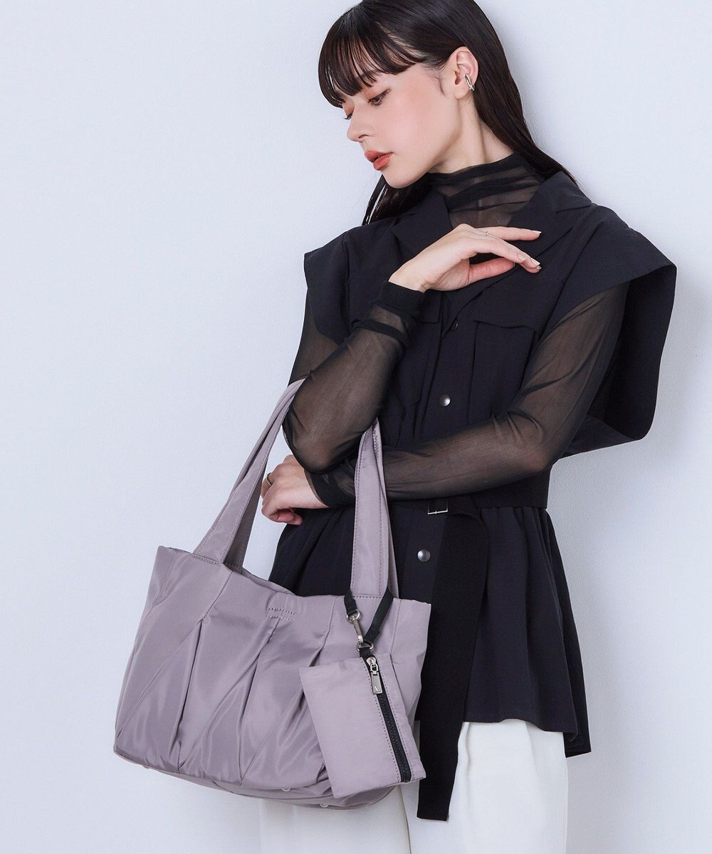 MioFIRANO HERRINGBONE J001 トートバッグ マルチケース付き はっ水 