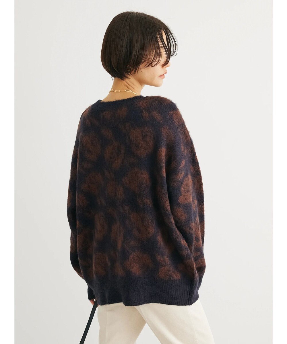 Green Parks ・ＳＵＧＡＲ　ＳＰＯＯＮ　フラワーシャギーニット 