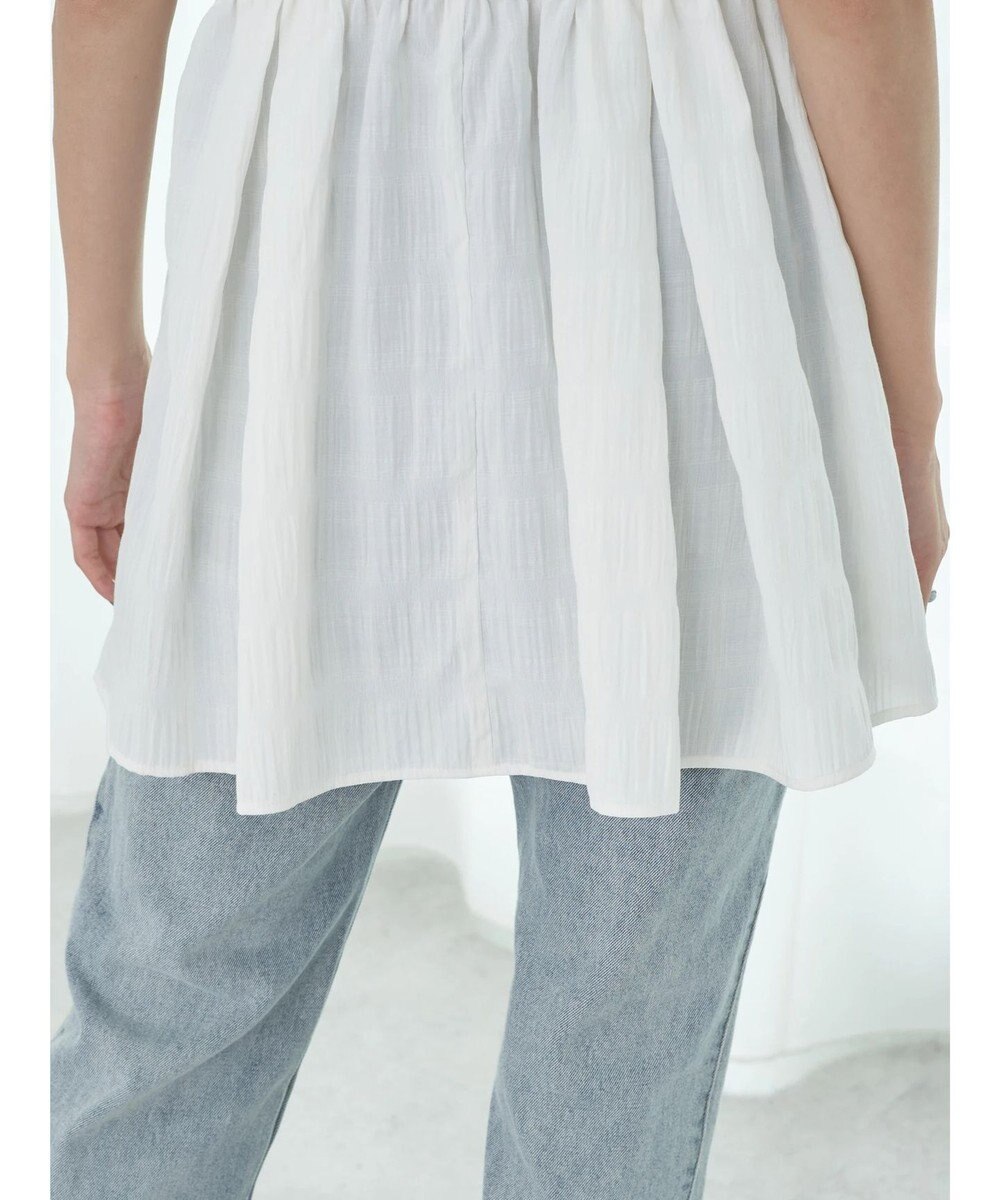 earth music&ecology スクエアネックチュニック 