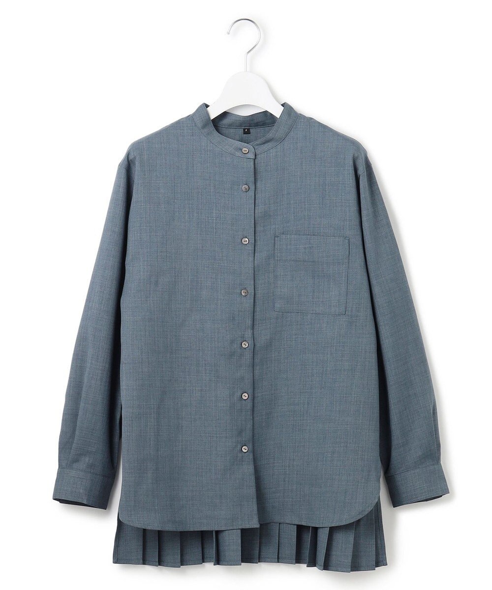 J.PRESS YORK STREET 【WOMEN】バックプリーツブラウス 