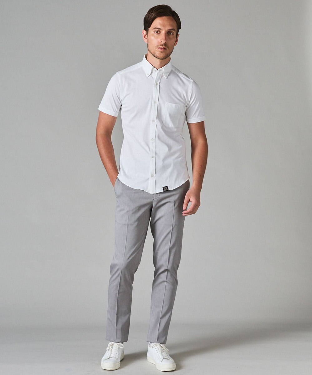 GOTAIRIKU ウエストアジャスター/折り目加工/吸汗速乾/洗える【ビジネス対応】クールマックスパンツ（24年モデル） 