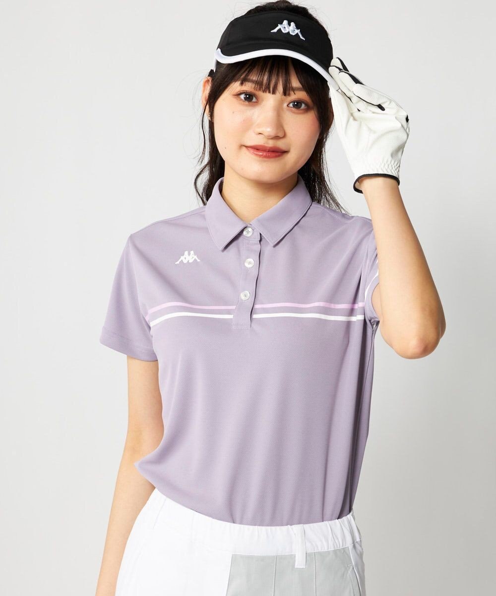 FILA GOLF／marie claire 【Kappa】切り替え半袖ポロシャツ 