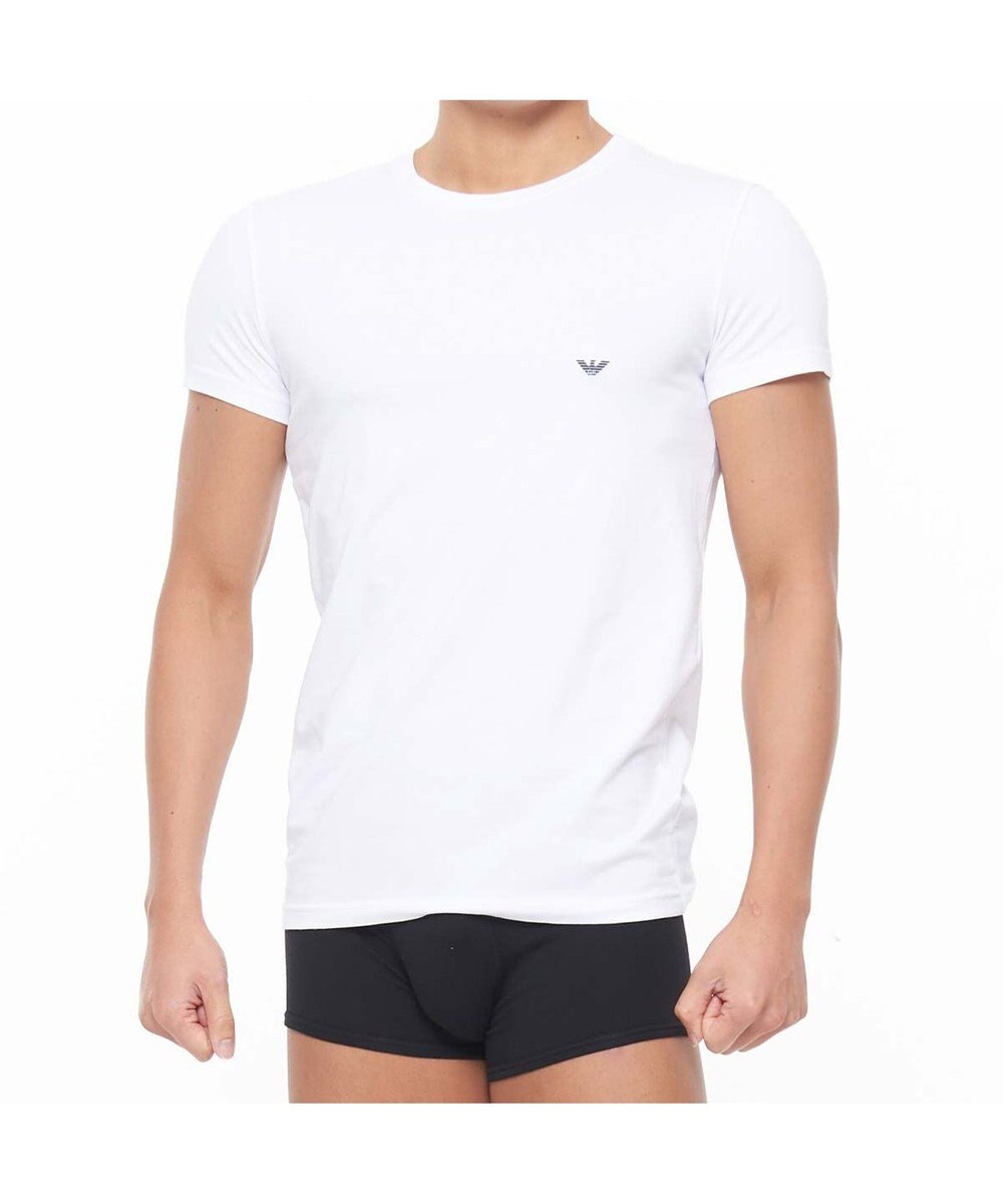 NAIGAI EMPORIO ARMANI STRETCH COTTON CREW NECK T-SHIRT 半袖 アンダーシャツ EUサイズ 54007295 