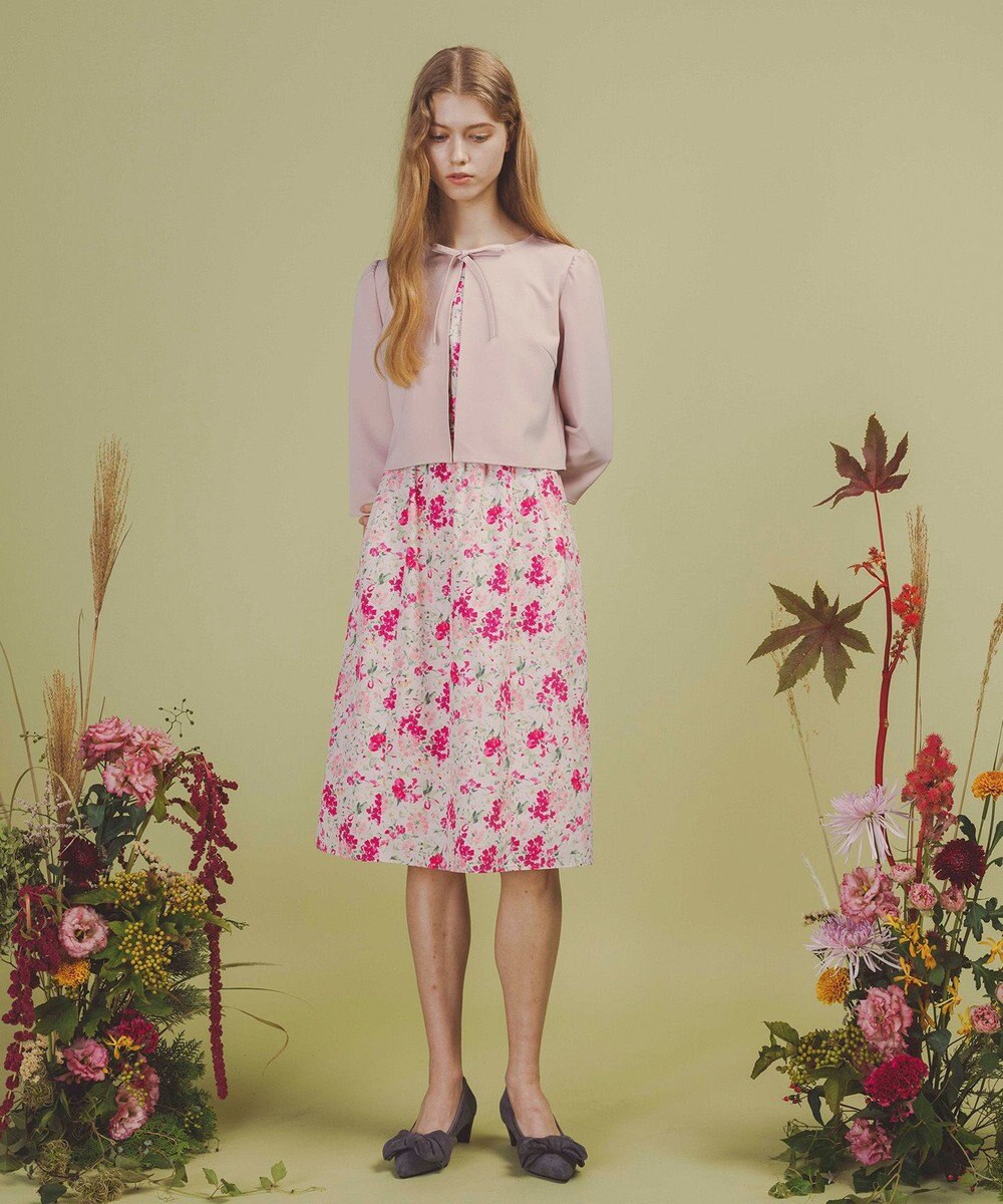 TOCCA 【洗える・消臭】SCARLET MALLOW ドレス 