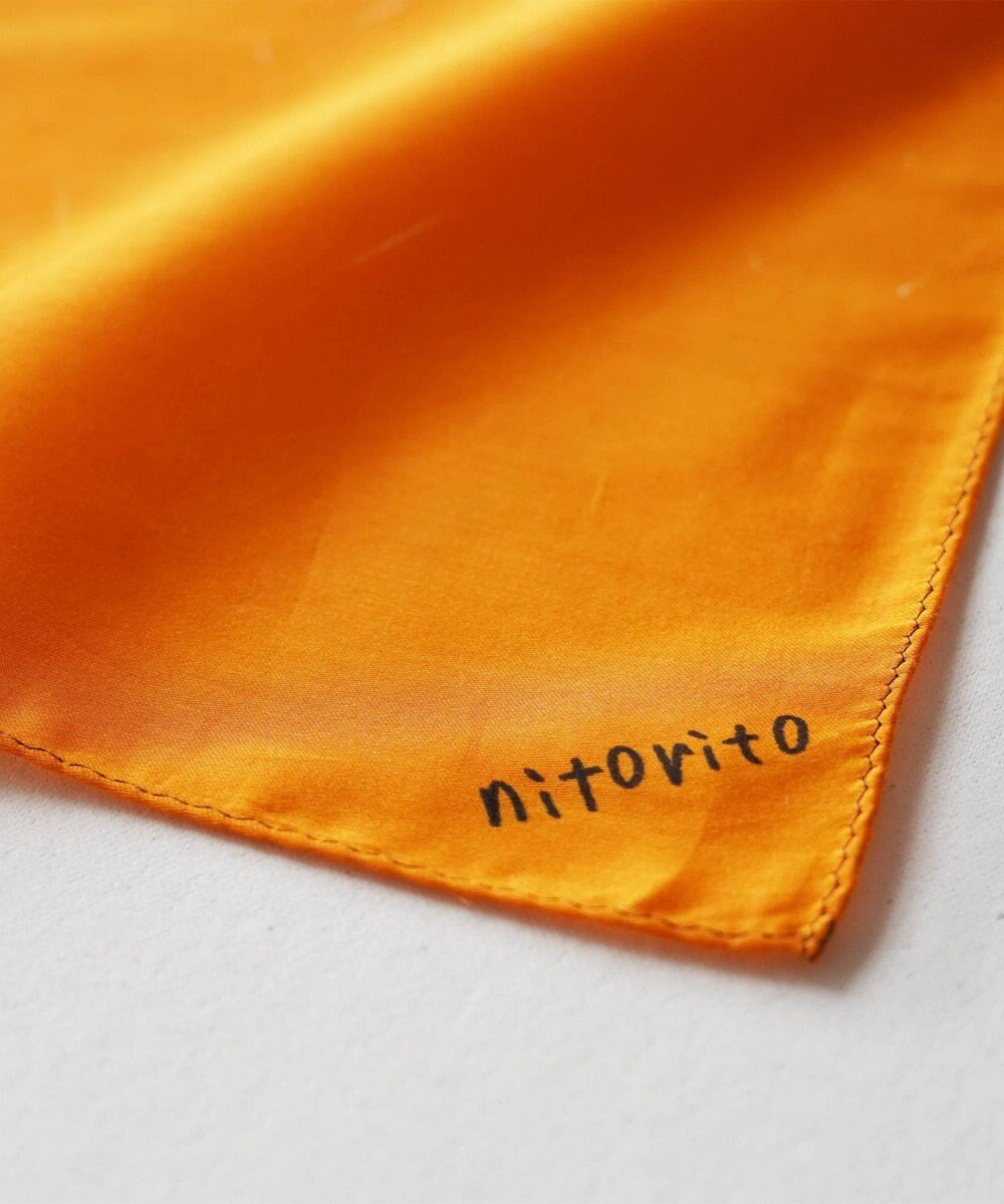 nitorito 【UNISEX】ギフトパッケージ&ステッカー付 mountain&moon ハンカチ スカーフ 