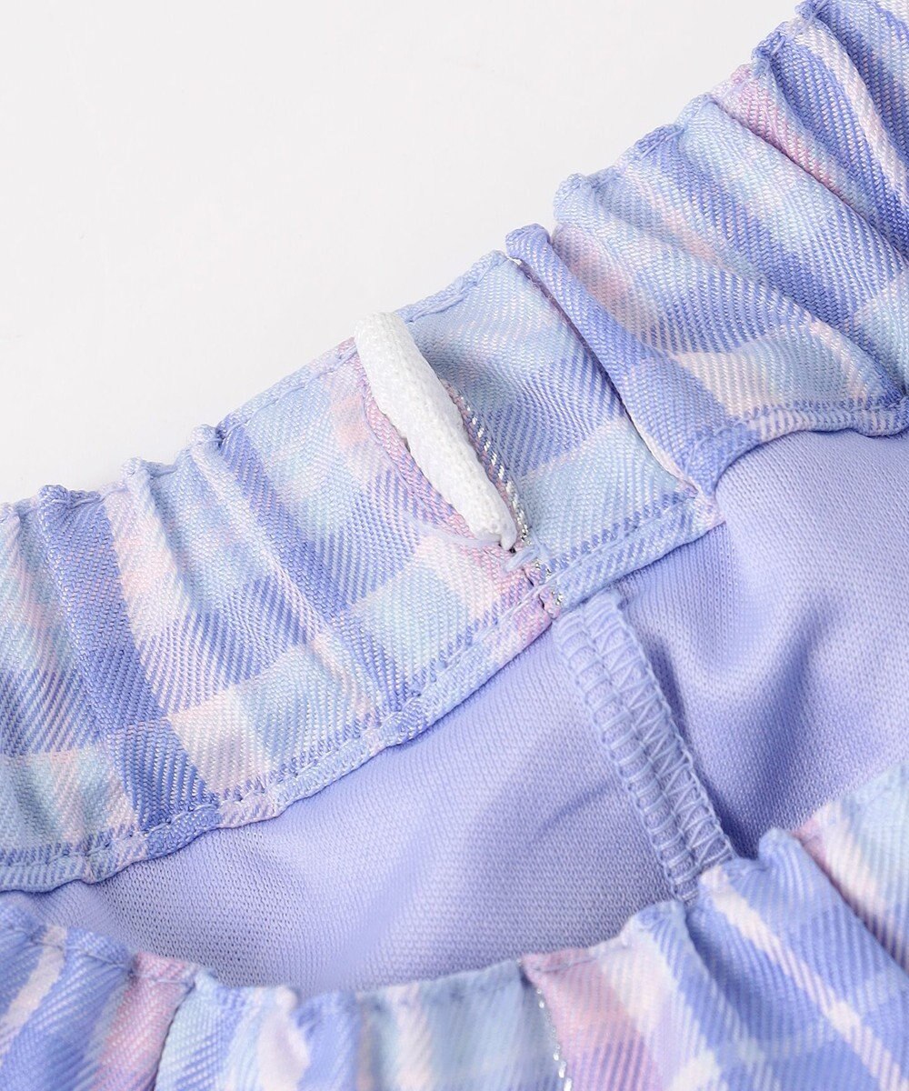 ANY KIDS チェックプリーツスカパン 