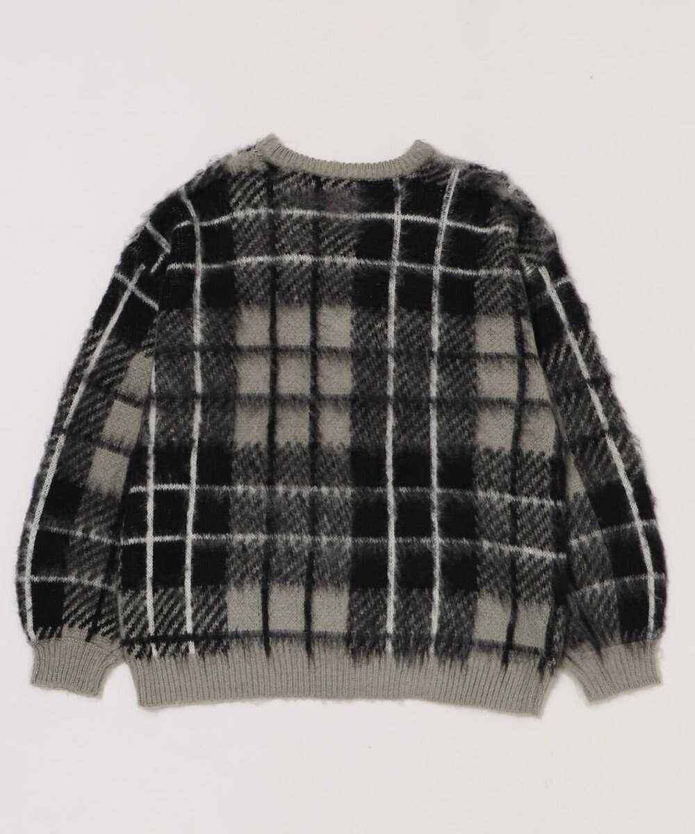 WEGO 【2025年秋冬新作】シャギーパターンニットBIGプルオーバー 