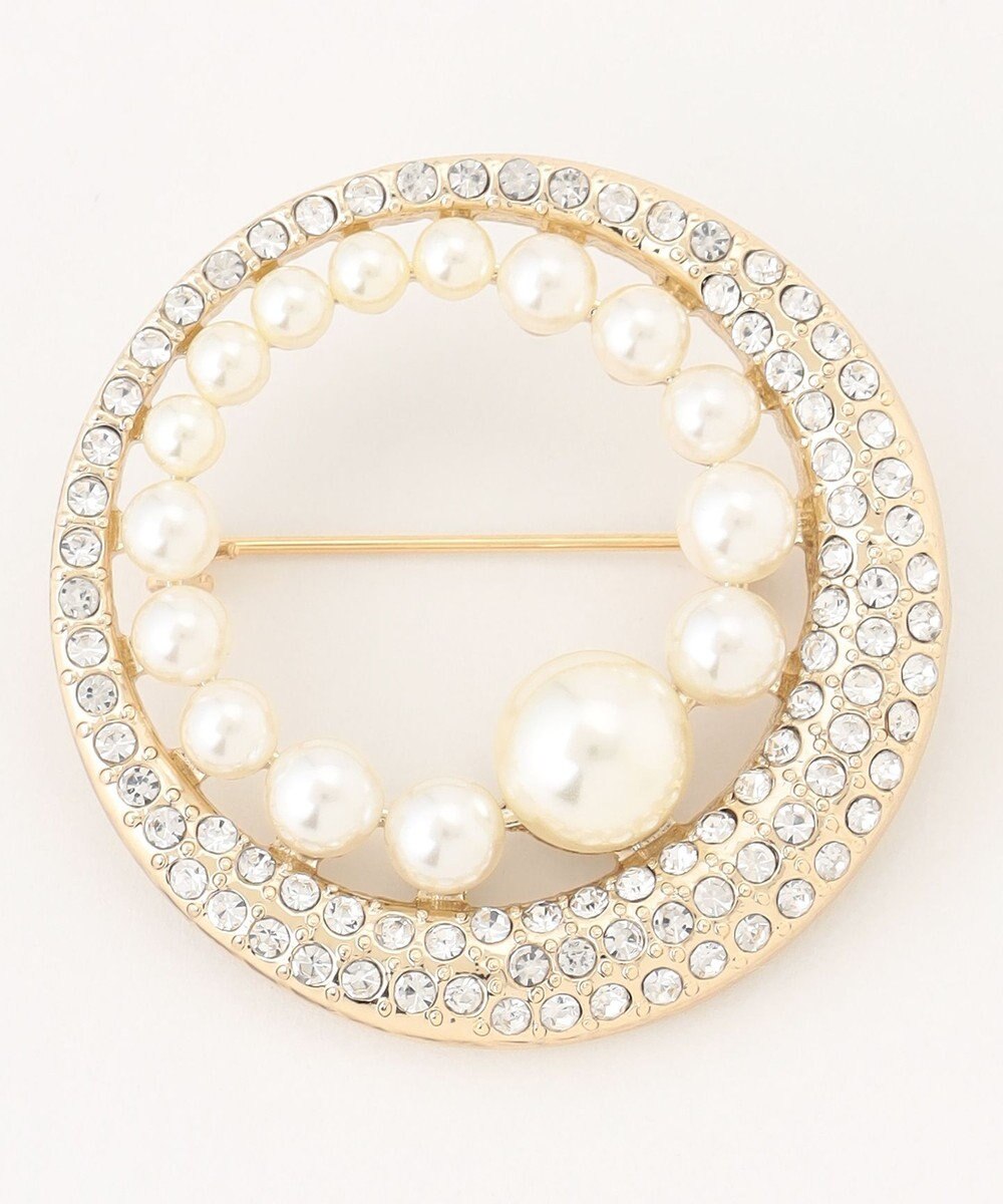 組曲 フルムーンパールブローチ 