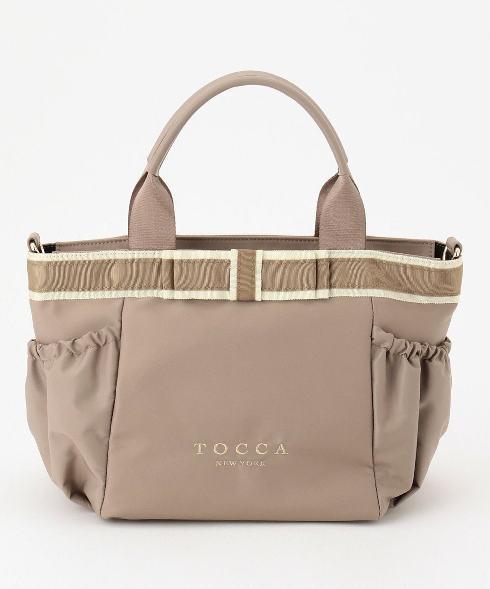 TOCCA DUAL RIBBON NYLON TOTE M トートバッグ M 
